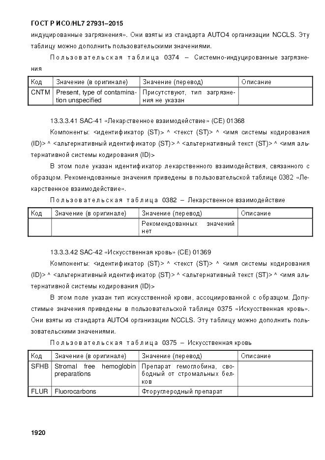 ГОСТ Р ИСО/HL 7 27931-2015, страница 1927